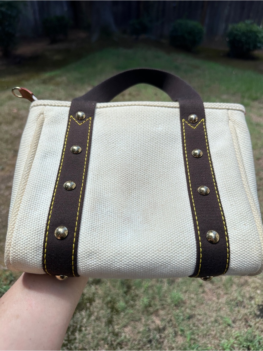 Louis Vuitton Canvas Antigua Cabas PM Vintage - Picture 16 of 16